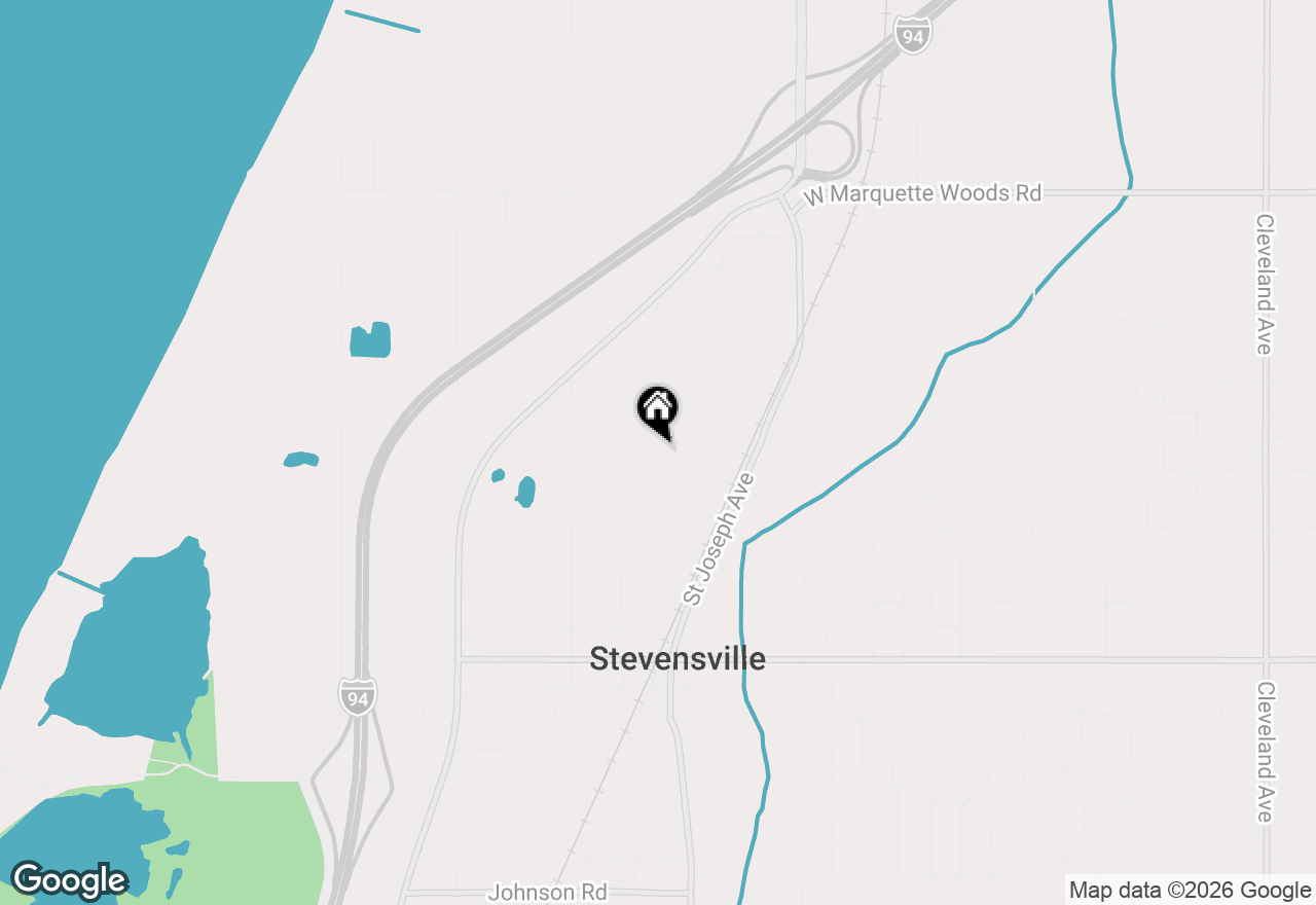 Map of 2735 Wildwood Lane, Stevensville, MI 49127