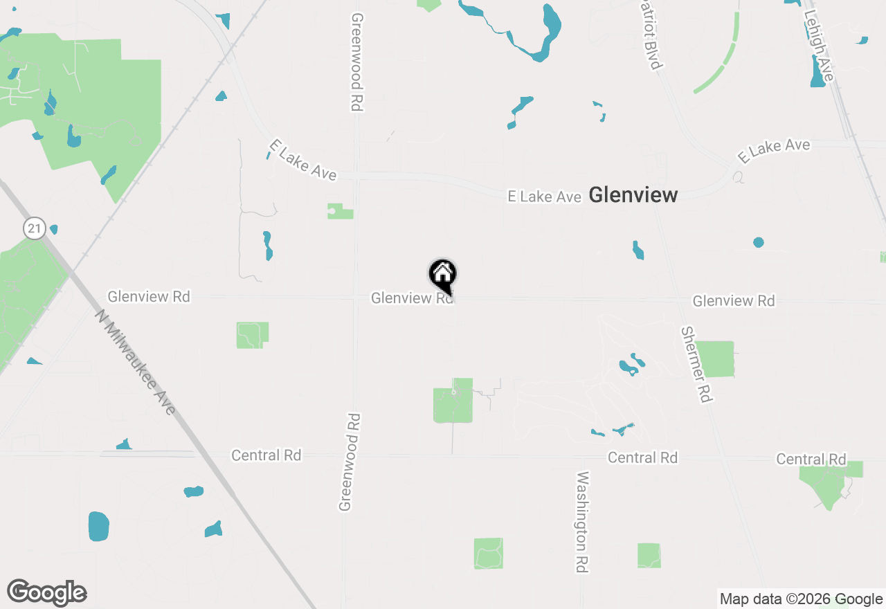 Map of 2975 Glenview Road, Glenview, IL 60025