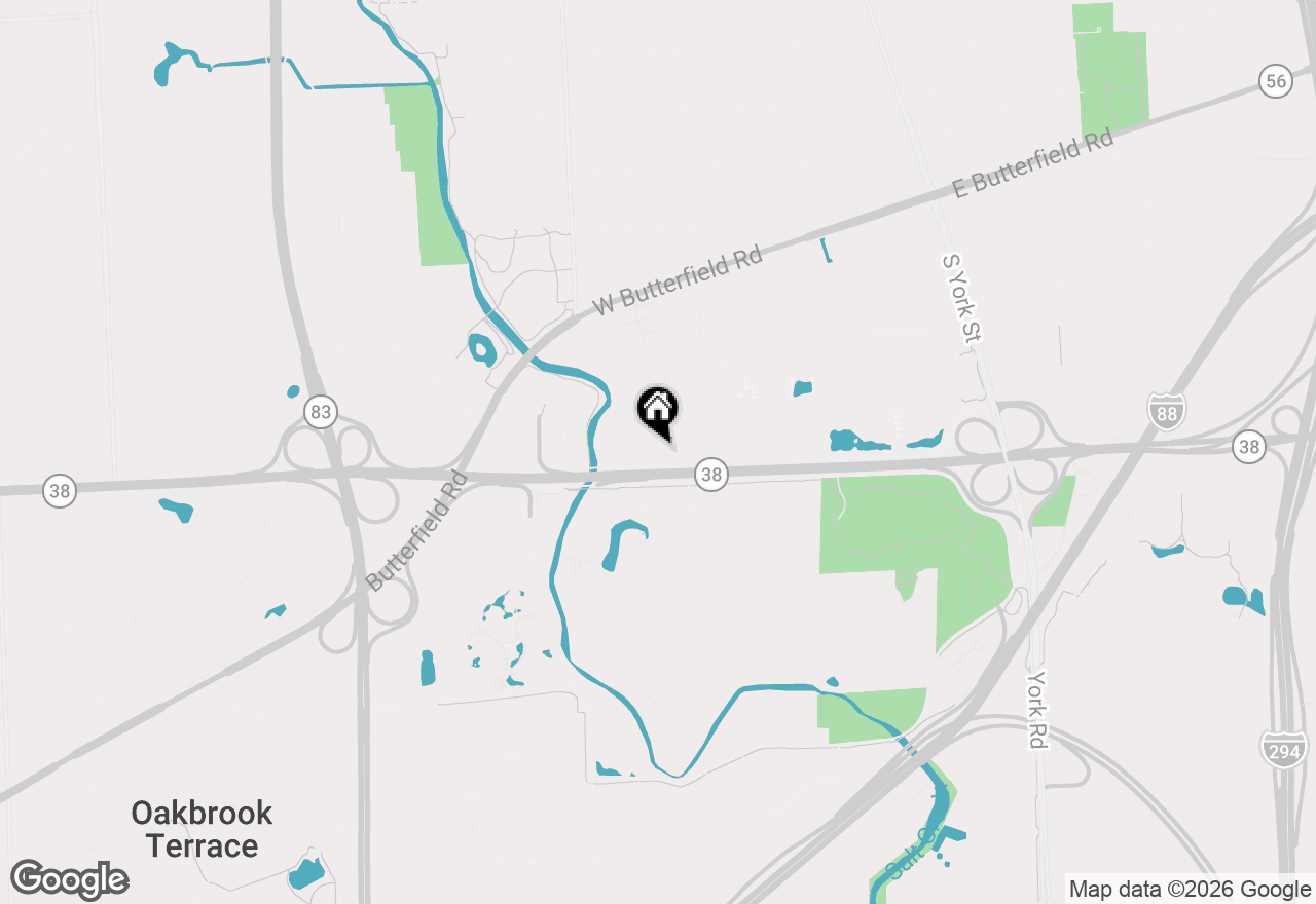 Map of 2 Maple Tree Court, Elmhurst, IL 60126