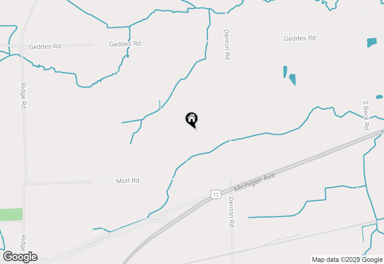 Map of 50168 Bluebell Street, Canton, MI 48188