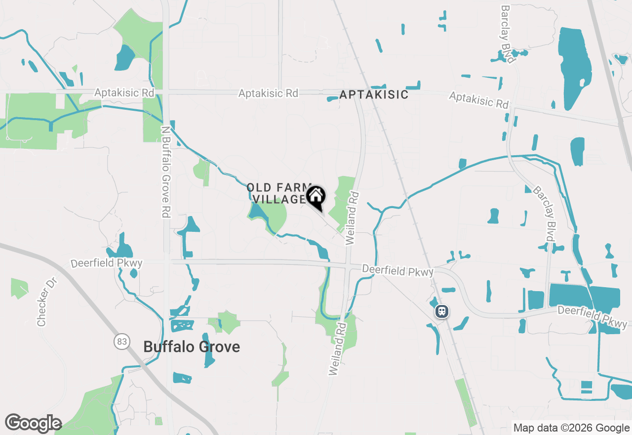 Map of 143 Lawn Court, Buffalo Grove, IL 60089