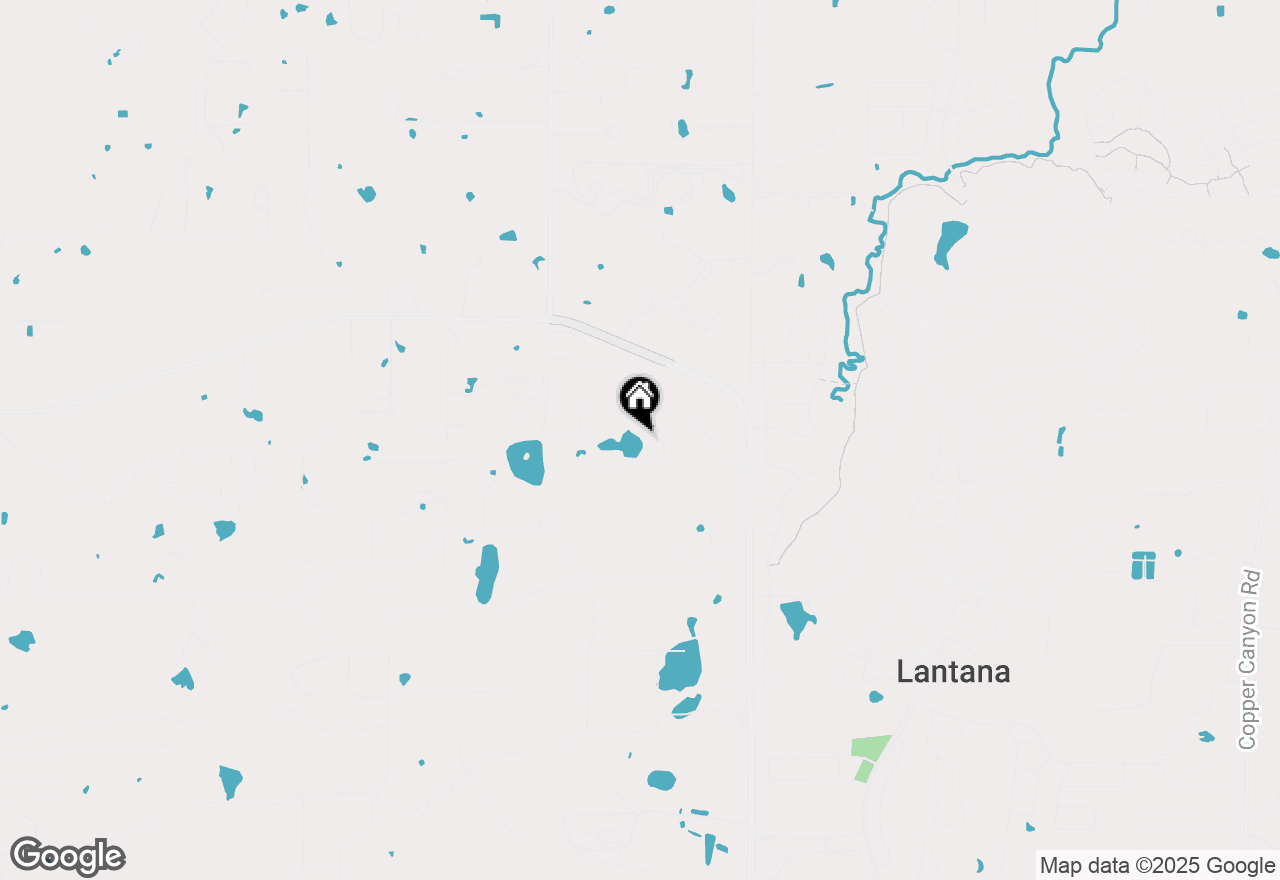 Map of 1134 Vera Court, Bartonville, TX 76226