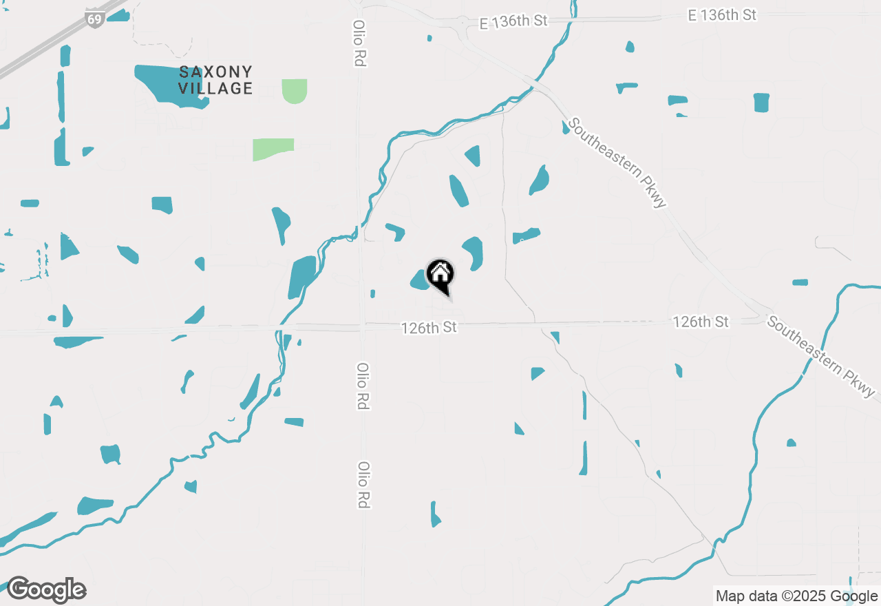 Map of 12718 Hannah Hill Road, Fishers, IN 46037