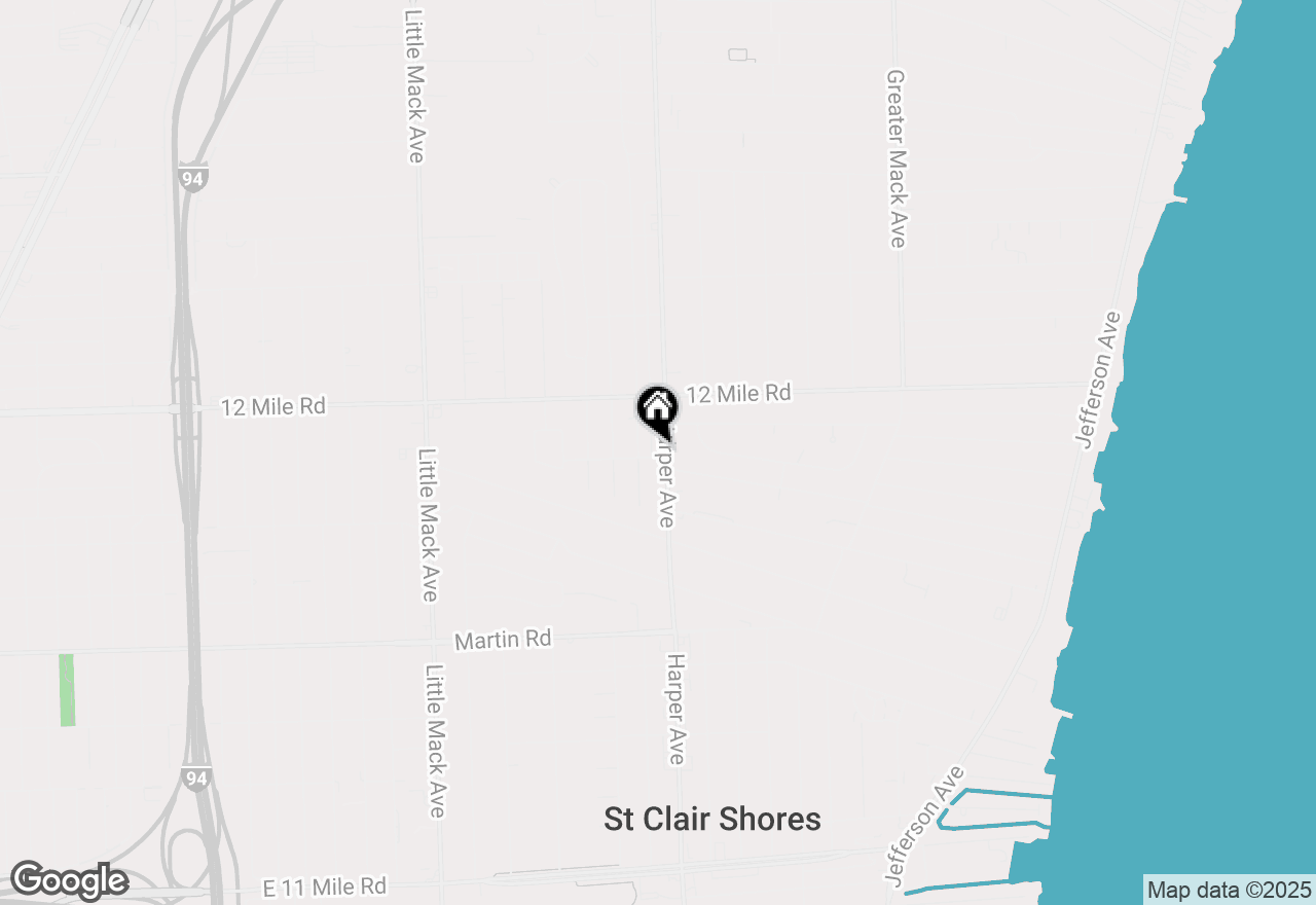 Map of 29225 Harper Avenue, St Clair Shores, MI 48081