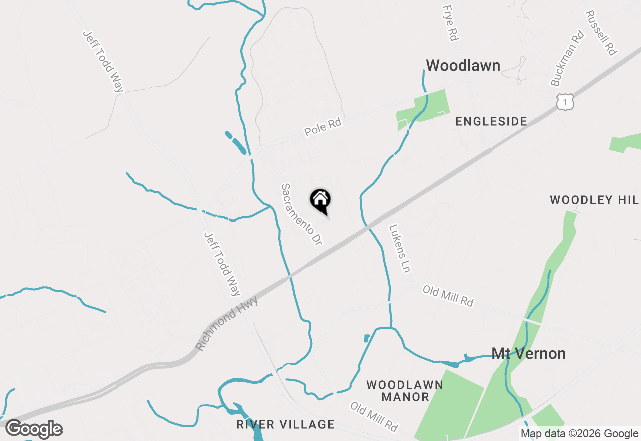 Map of 8630 Beekman Place #30A, Alexandria, VA 22309