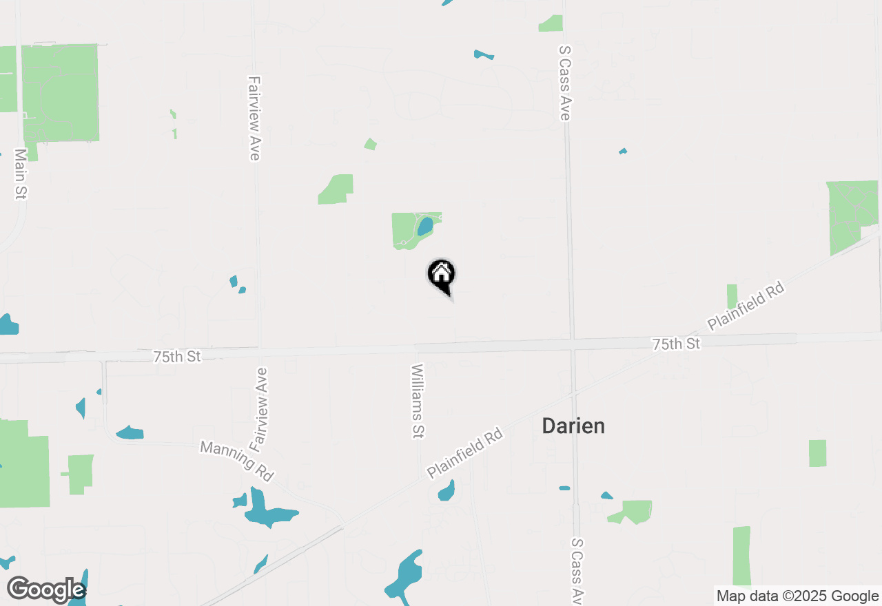 Map of 1509 Shelley Court, Darien, IL 60561