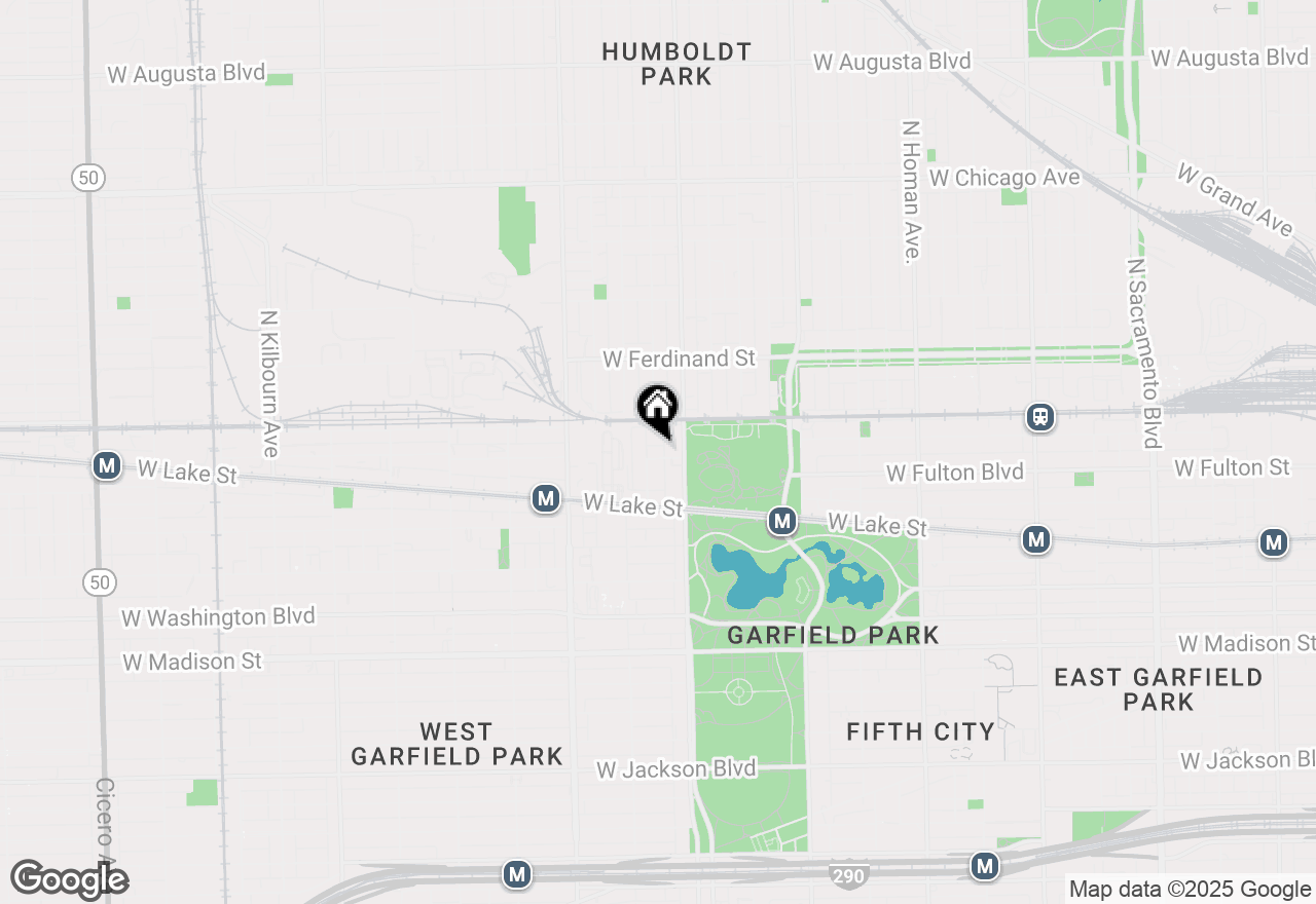 Map of 3824 W Fulton Street, Chicago, IL 60624