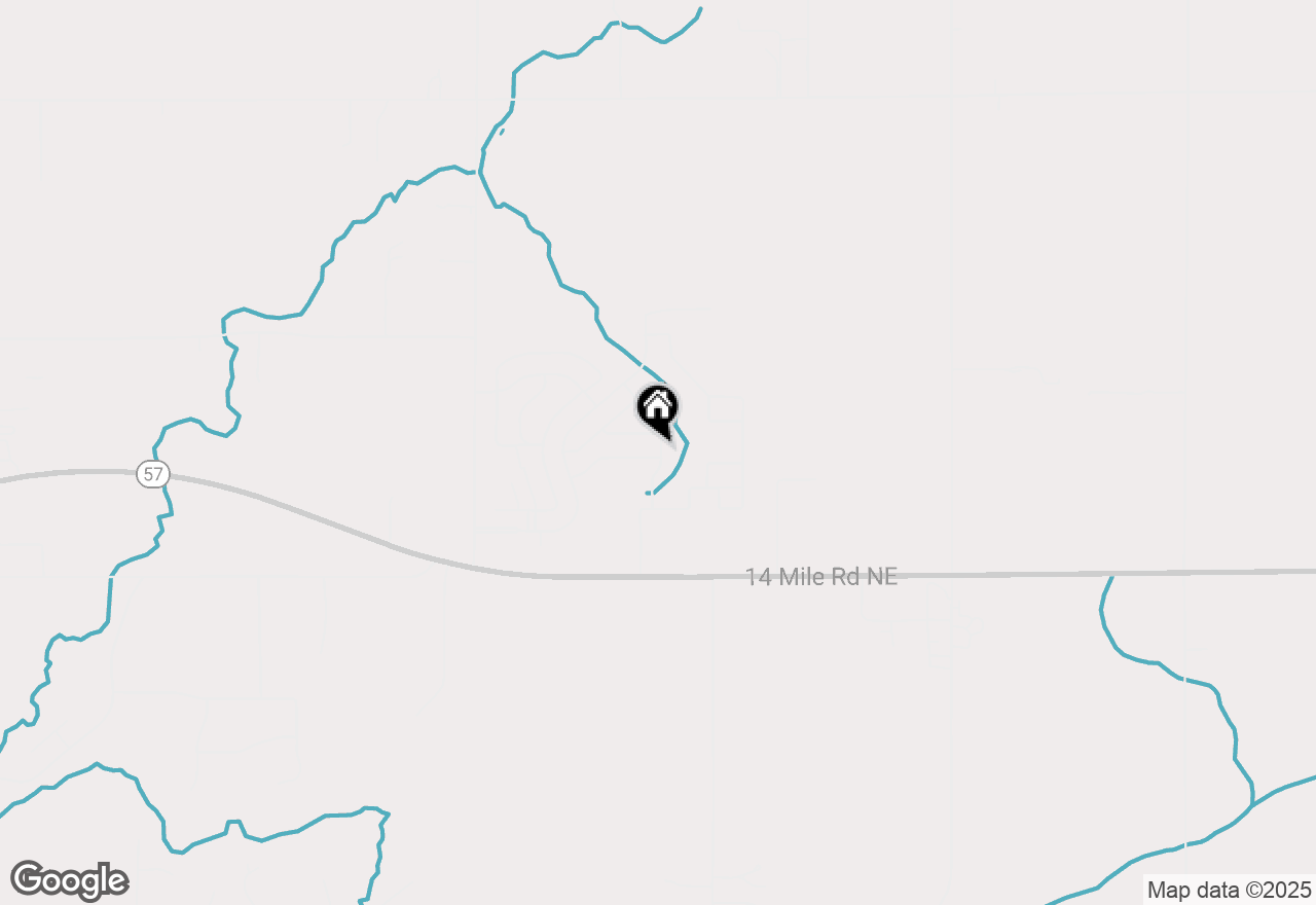 Map of 5933 Trillium Hills Drive Ne, Rockford, MI 49341