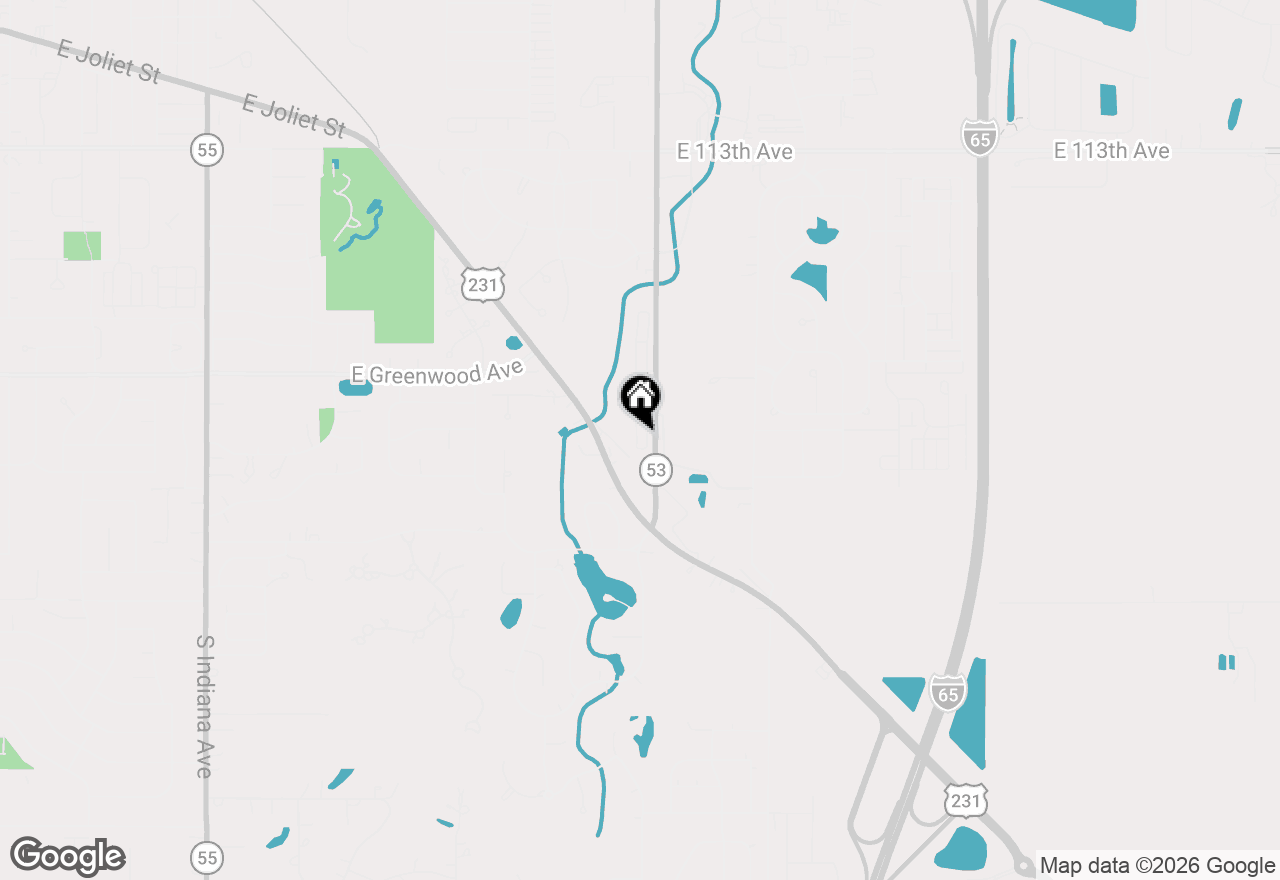 Map of 11840 Broadway, Crown Point, IN 46307
