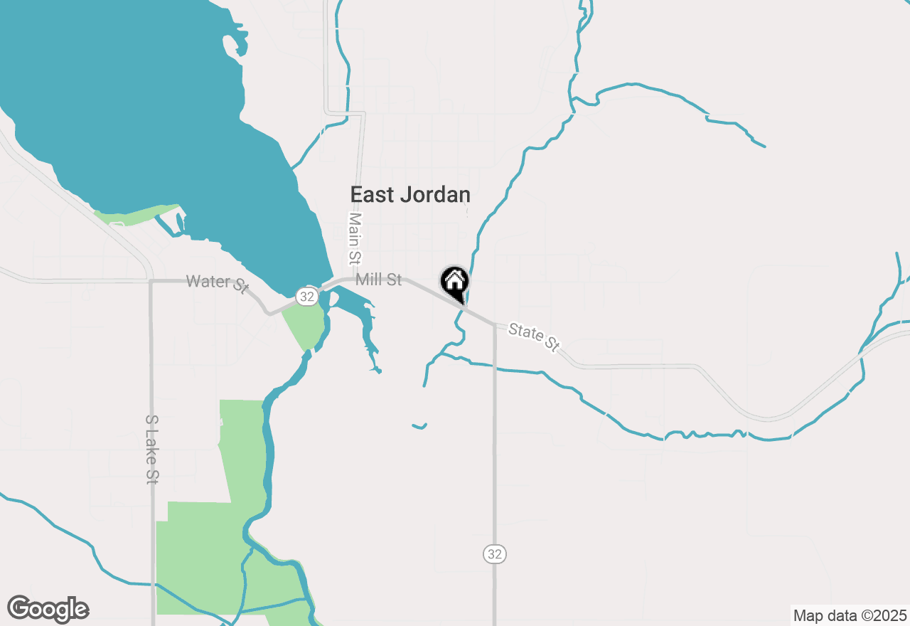 Map of 304 State Street, East Jordan, MI 49727