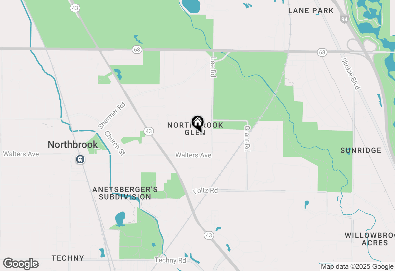 Map of 1301 Wendy Drive, Northbrook, IL 60062