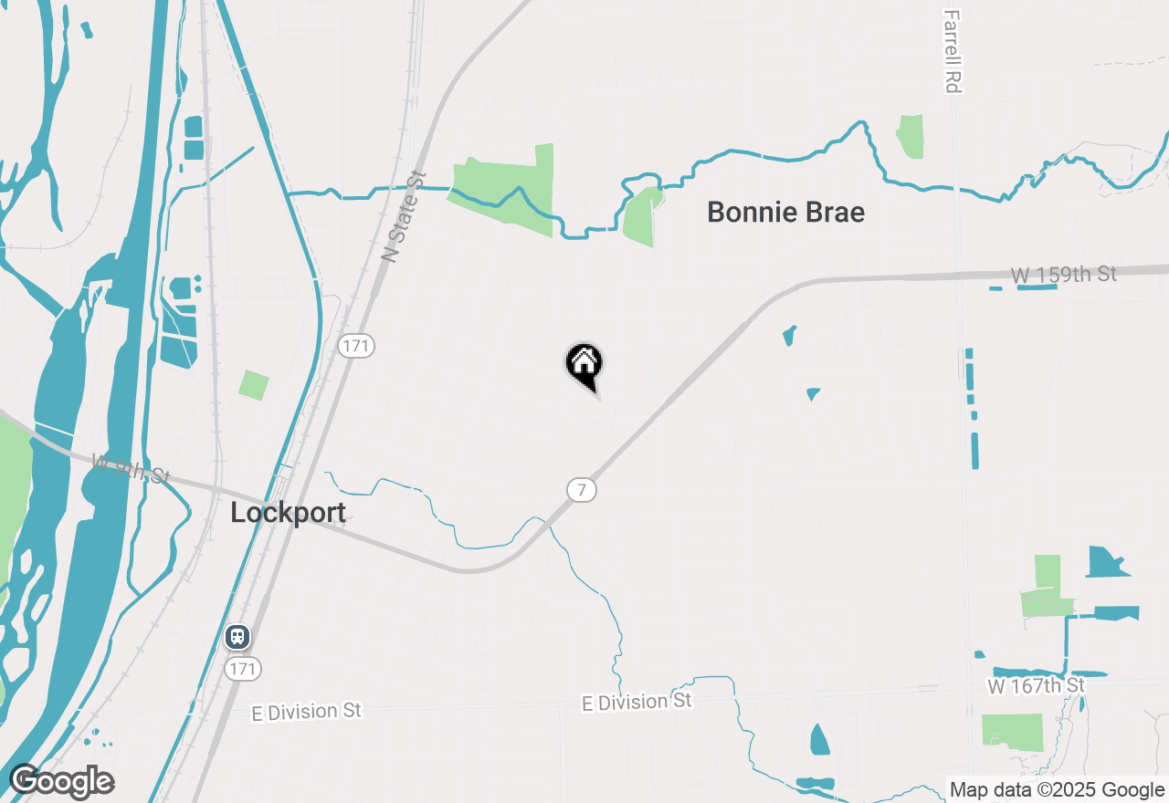 Map of 605 Gloria Street, Lockport, IL 60441