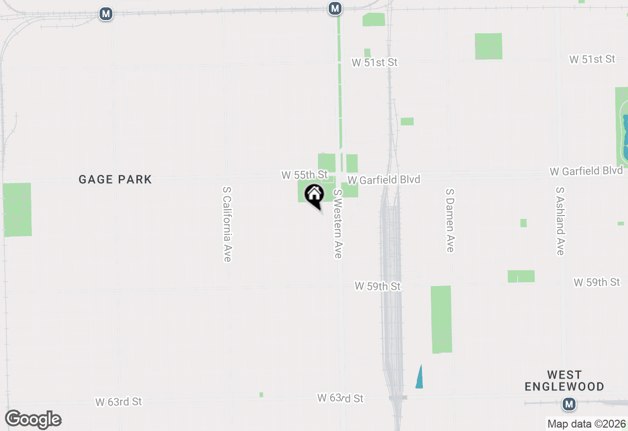 Map of 5629 S Campbell Avenue, Chicago, IL 60629
