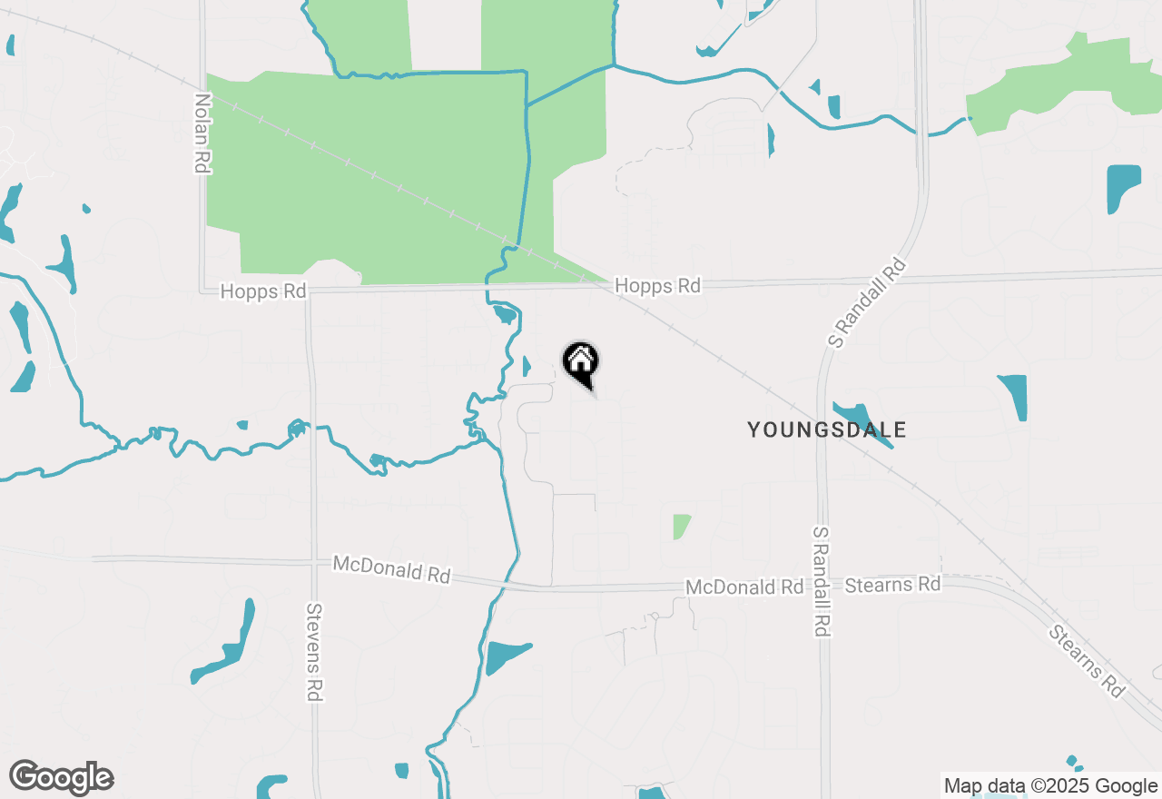 Map of 285 Nicole Drive #D, South Elgin, IL 60177