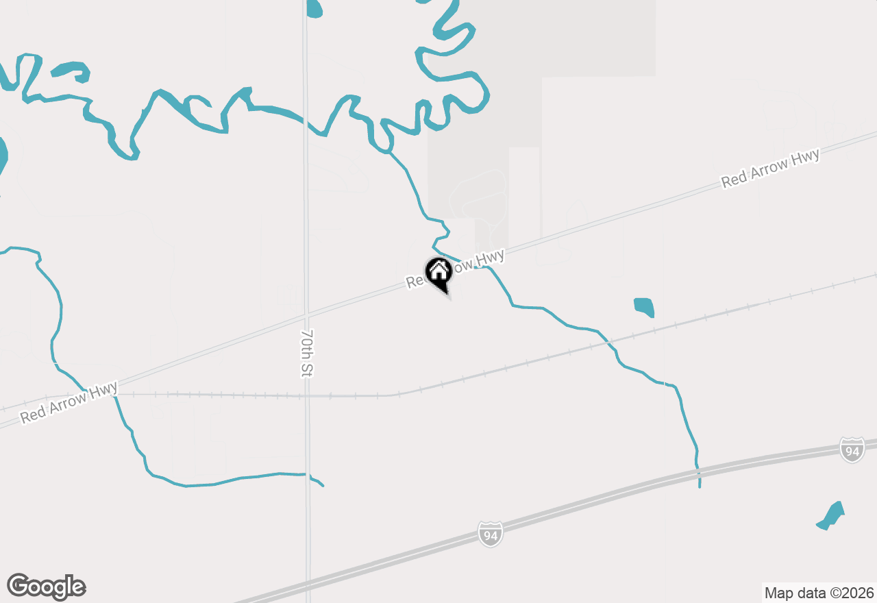 Map of 69107 Red Arrow Highway, Hartford, MI 49057