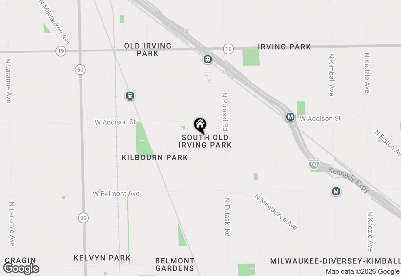 Map of 4143 W Cornelia Avenue, Chicago, IL 60641