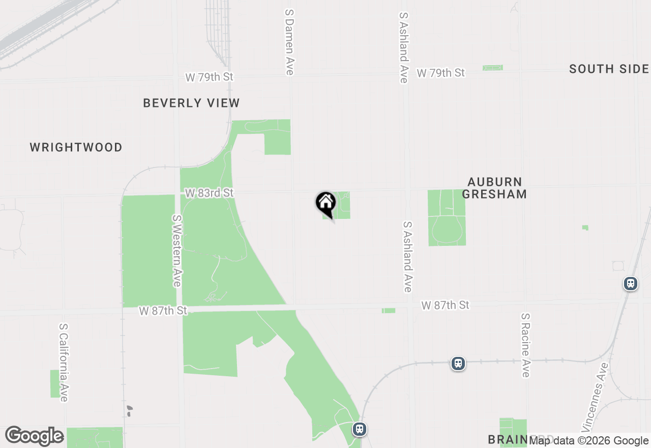 Map of 8407 S Wolcott Avenue, Chicago, IL 60620