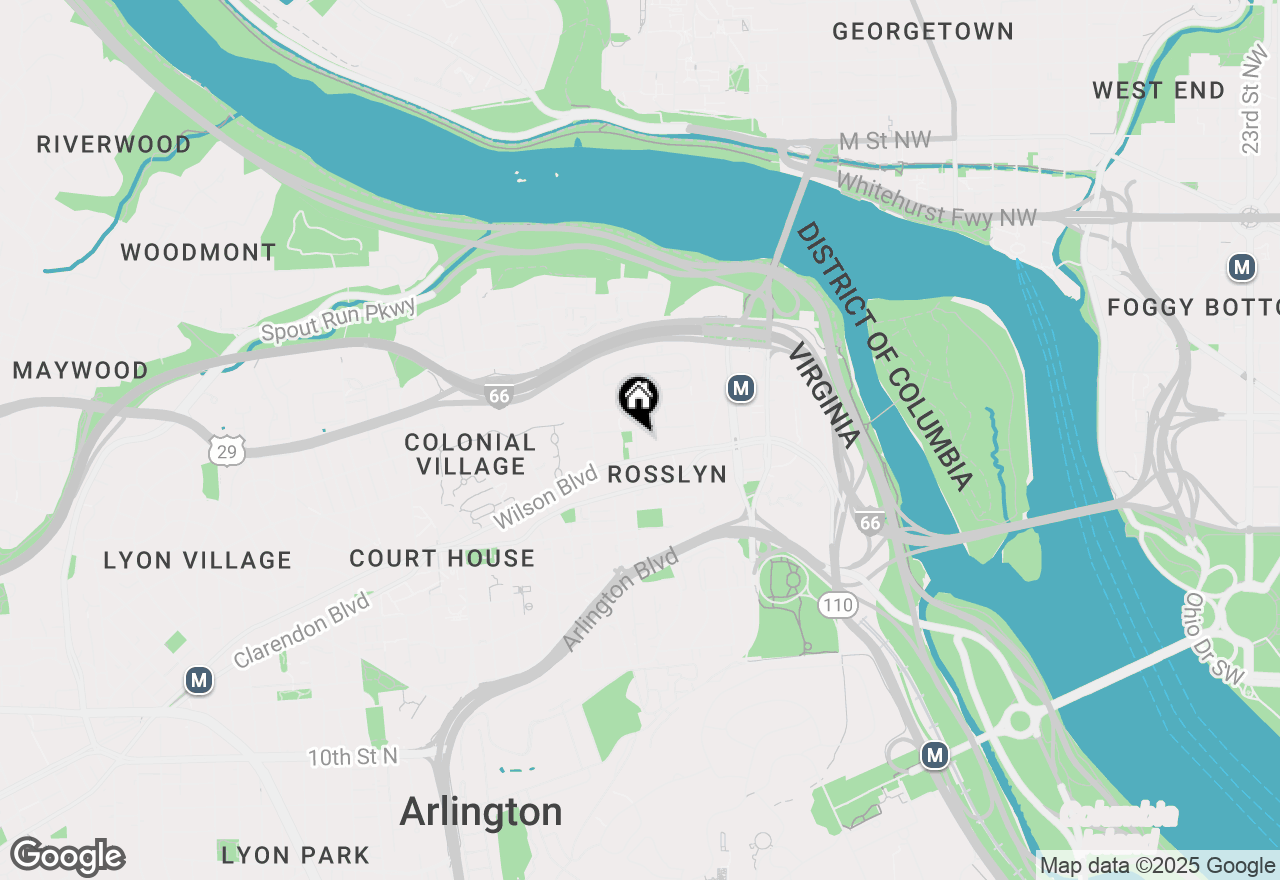 Map of 1781 N Pierce Street #1402, Arlington, VA 22209