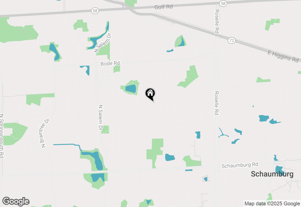 Map of 510 Milan Lane, Hoffman Estates, IL 60169