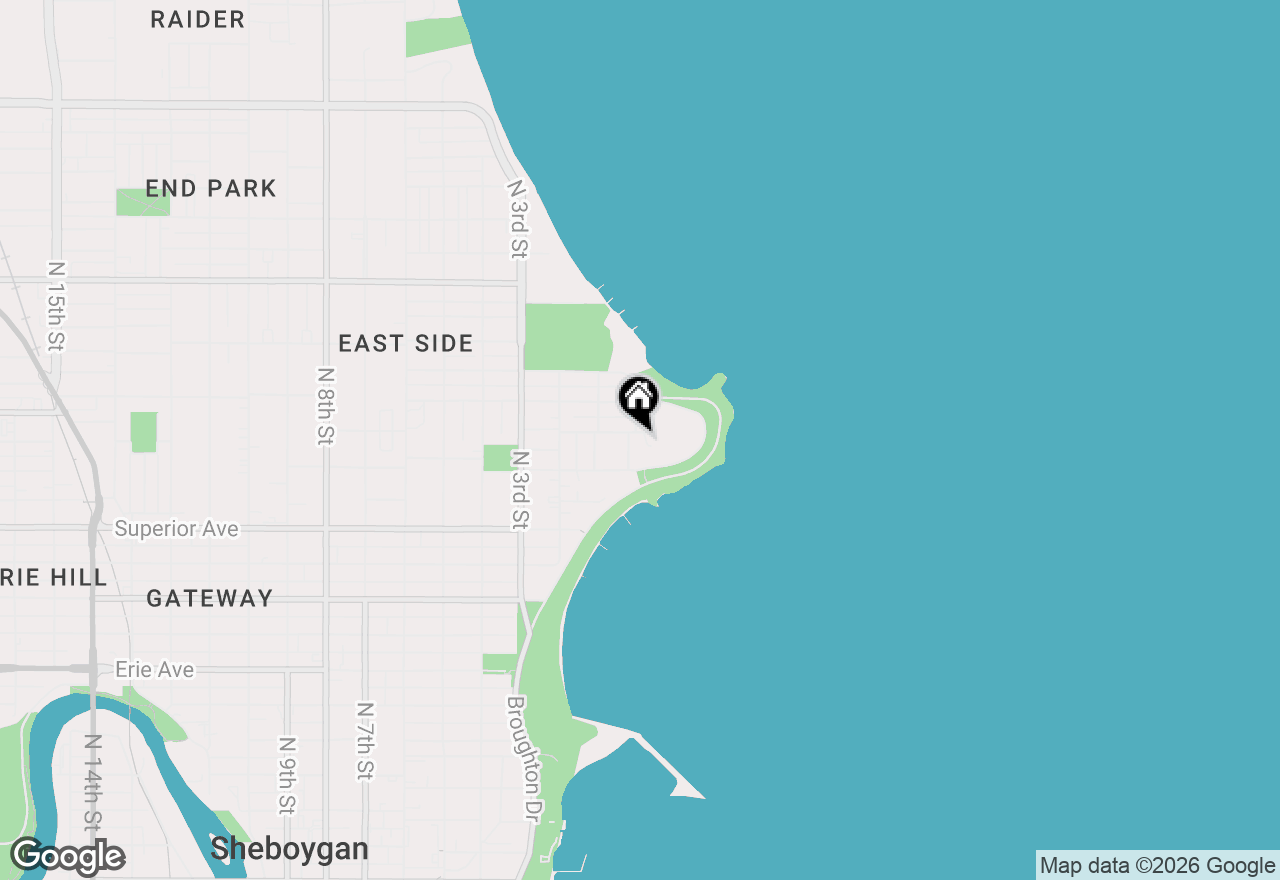 Map of 51 Lighthouse Ct, Sheboygan, WI 53081