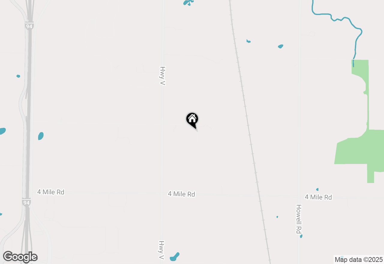 Map of 5426 Barthel Rd, Franksville, WI 53126