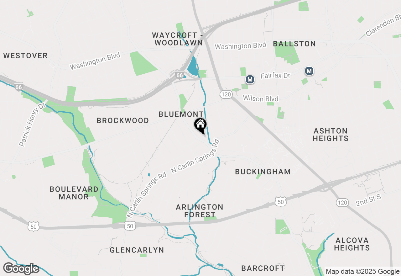 Map of 535 N George Mason Drive, Arlington, VA 22203