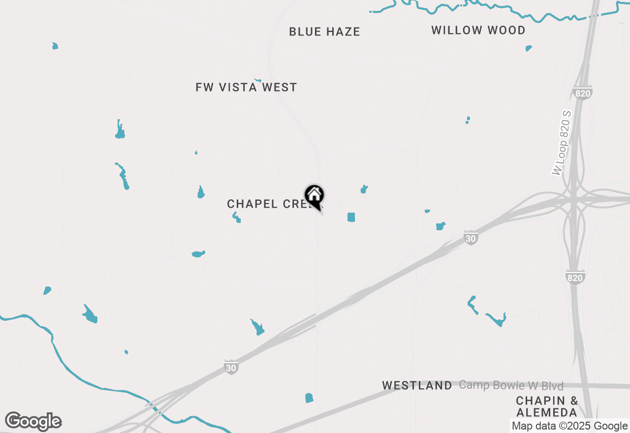 Map of 10201 Eureka Springs Court, Fort Worth, TX 76108