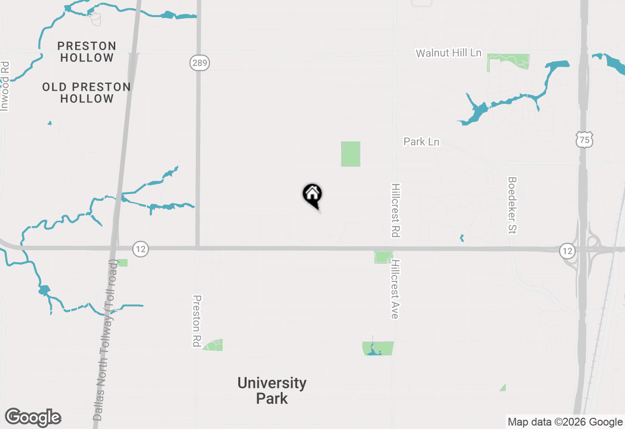 Map of 6425 Bandera Avenue #3A, Dallas, TX 75225