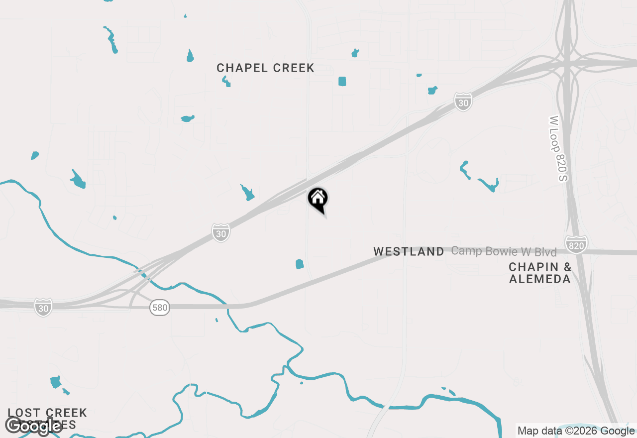 Map of 10141 Chapel Rock Drive, Fort Worth, TX 76116