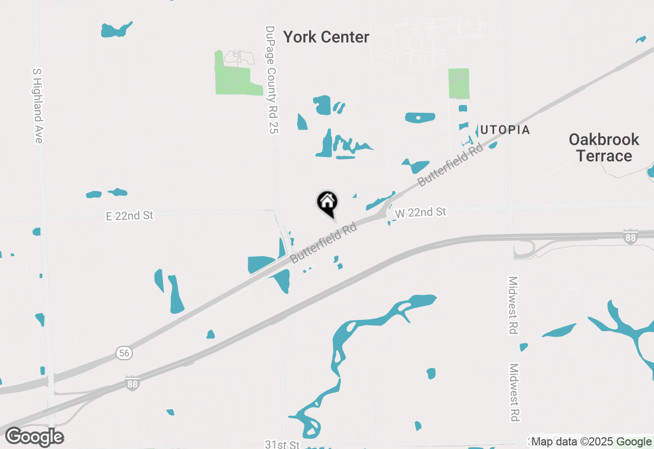 Map of 40 N Tower Road #14B, Oak Brook, IL 60523