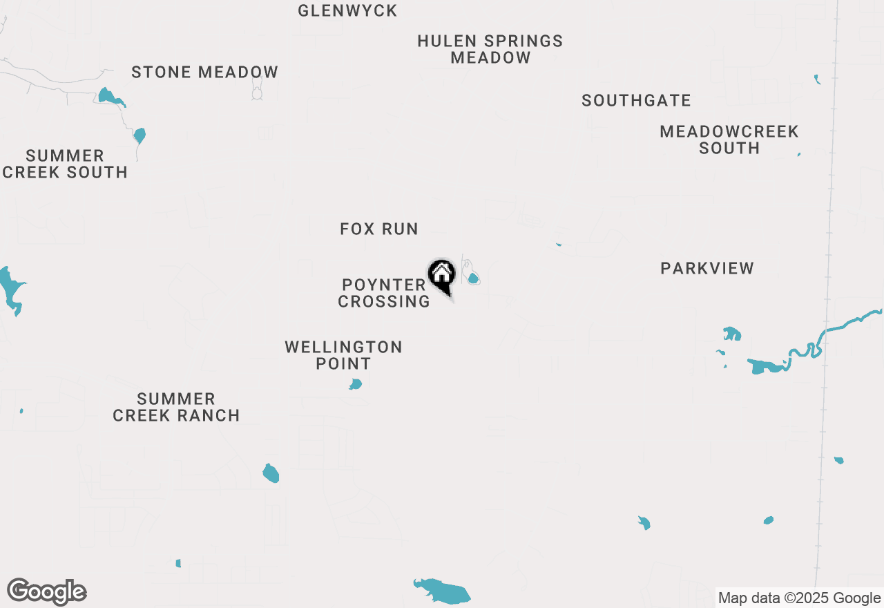 Map of 3916 Foxhound Lane, Fort Worth, TX 76123
