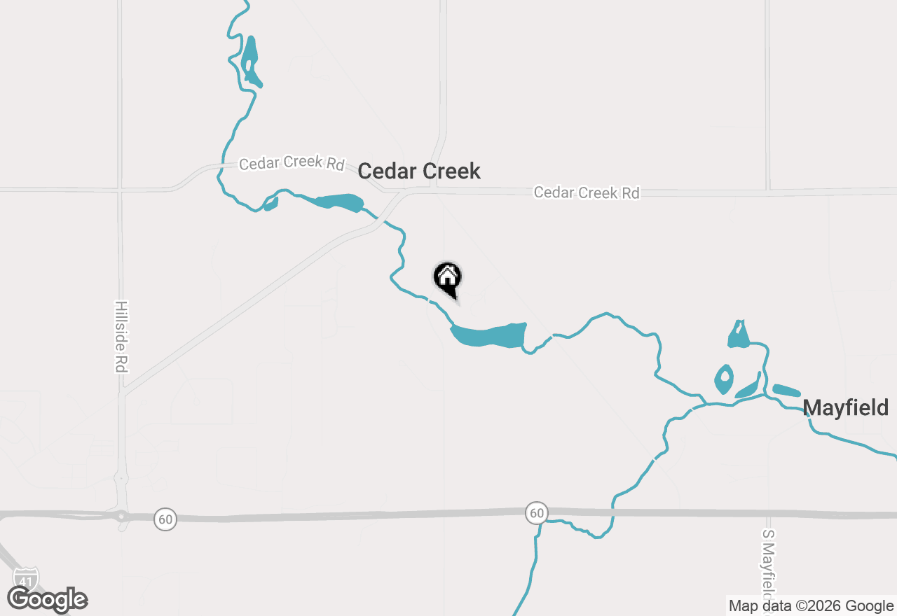 Map of 3659 Cedar Creek Ct, Jackson, WI 53037