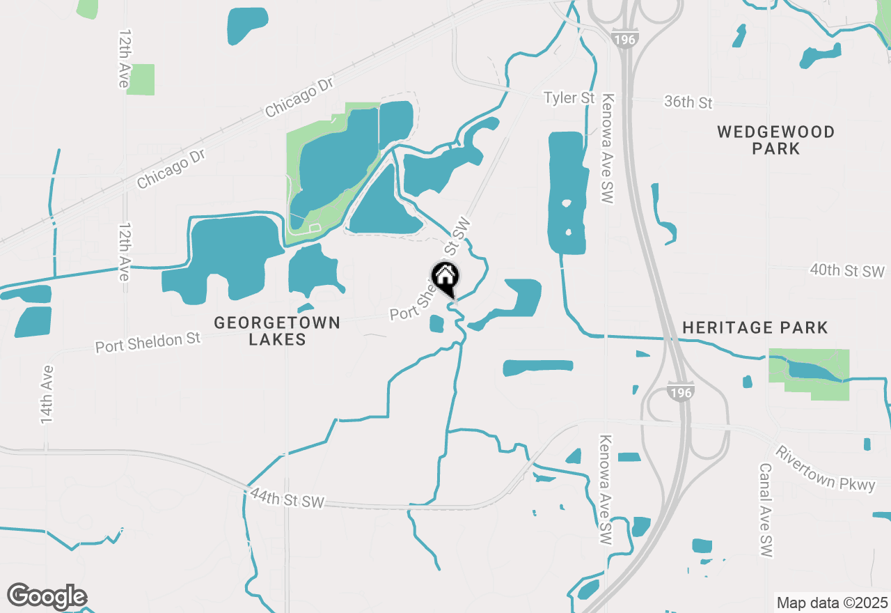 Map of 564 Port Sheldon Street Sw, Grandville, MI 49418