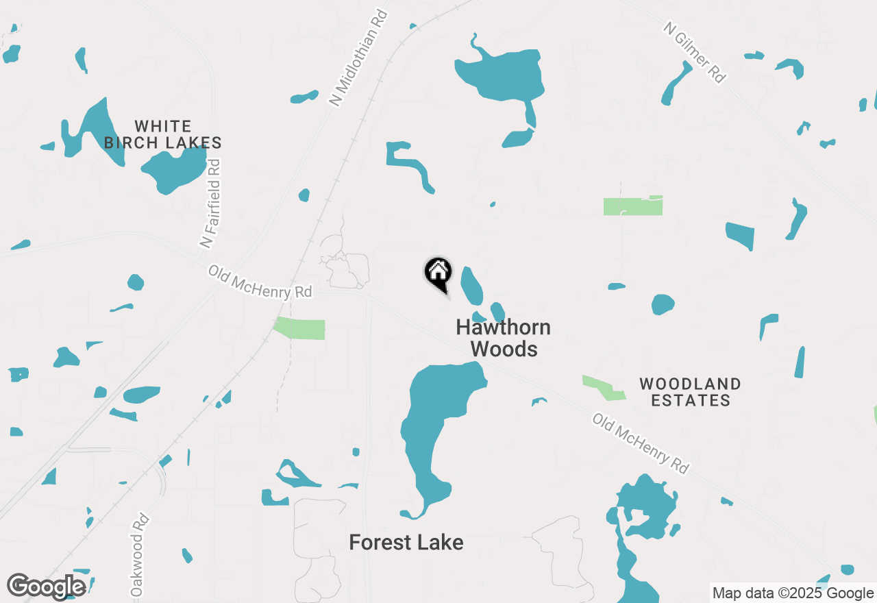 Map of 5 Lagoon Drive, Hawthorn Woods, IL 60047