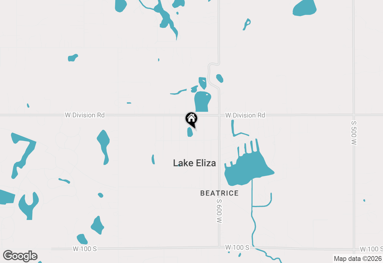 Map of 10 S Vine Drive, Hebron, IN 46341