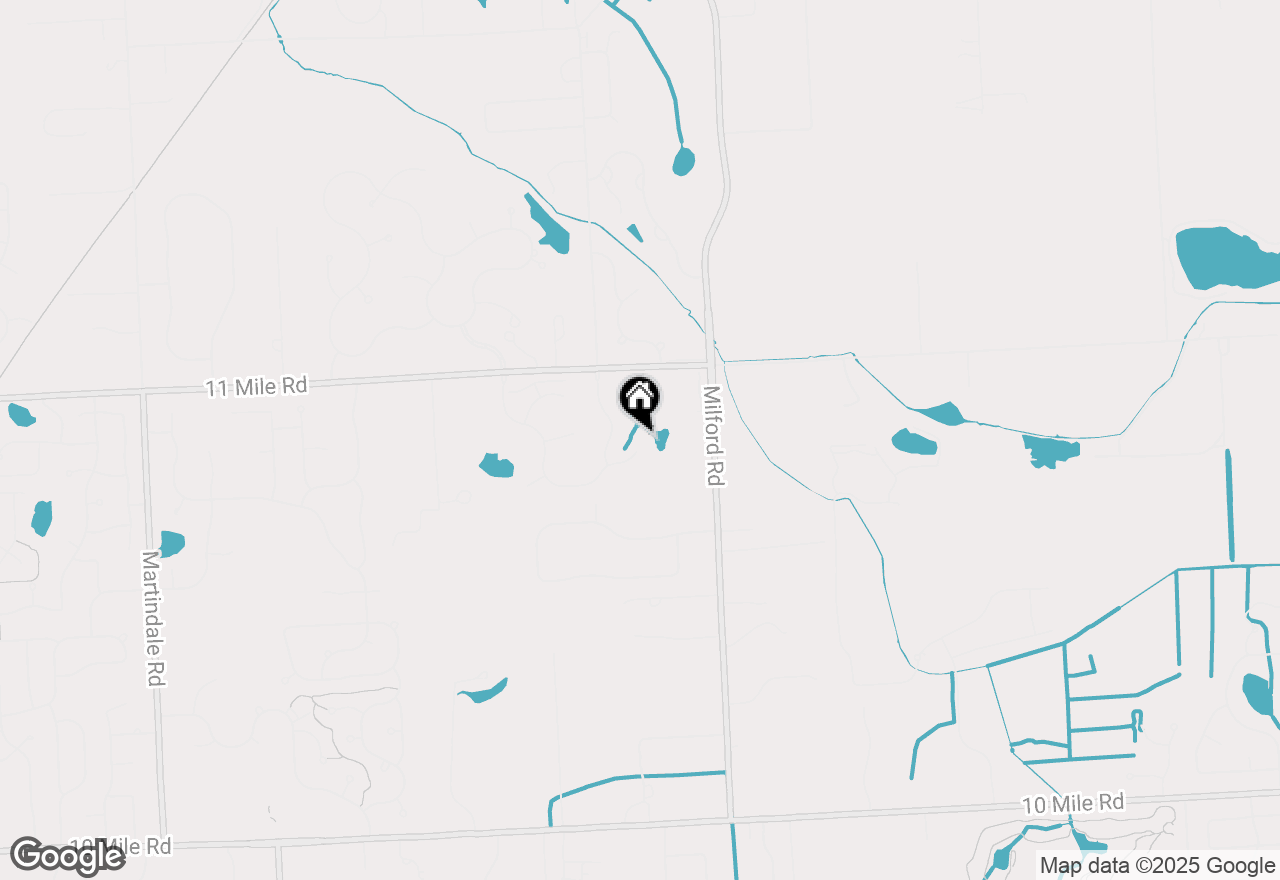 Map of 57293 Crystal Creek Court, South Lyon, MI 48178