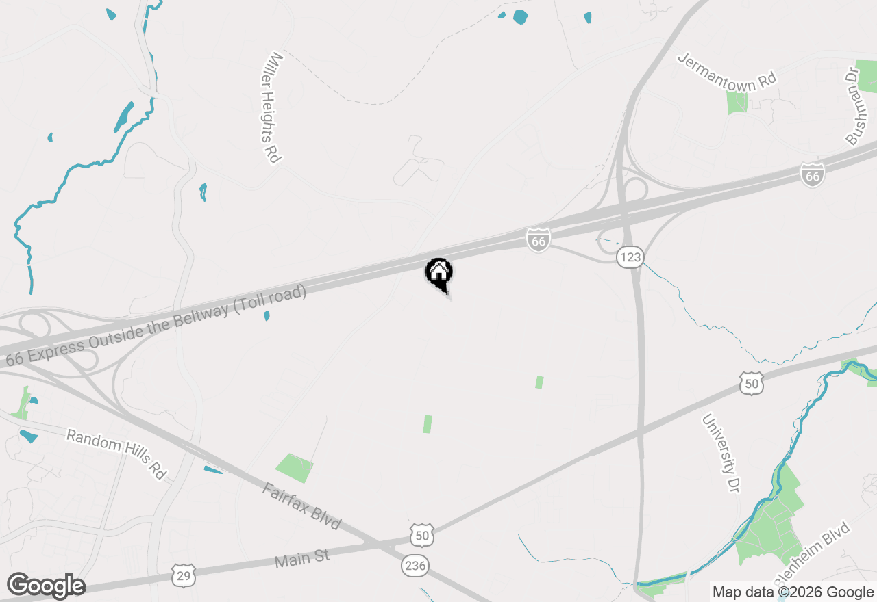 Map of 10812 Carol Street, Fairfax, VA 22030