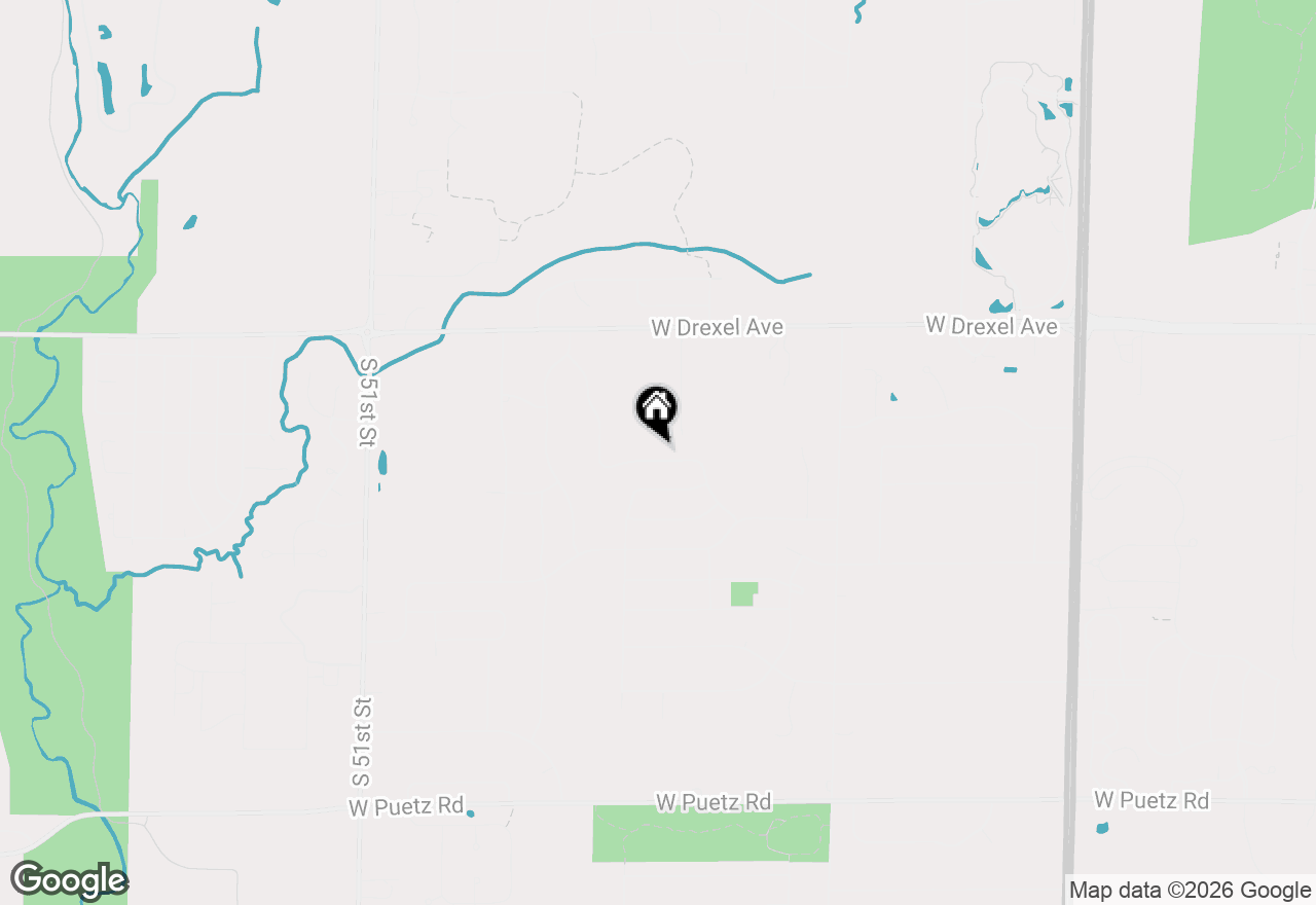 Map of 4020 W Lakeview Dr, Franklin, WI 53132