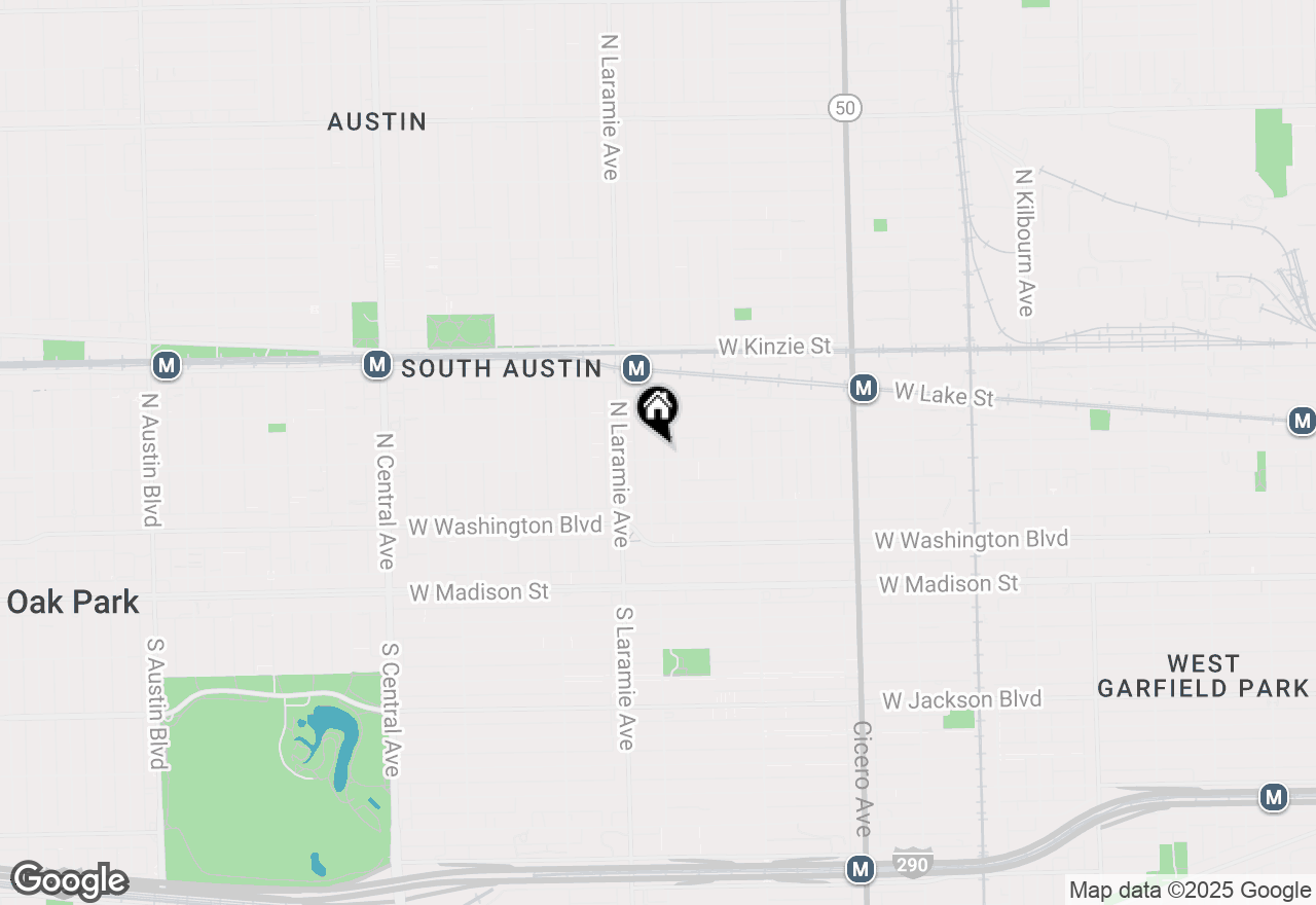 Map of 203 N Leamington Avenue, Chicago, IL 60644