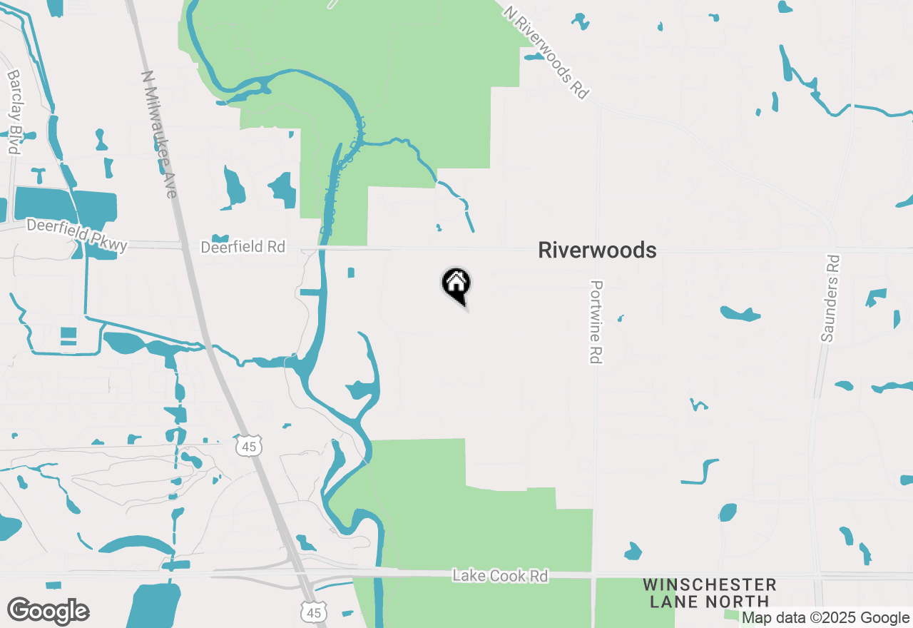 Map of 565 Juneberry Road, Riverwoods, IL 60015