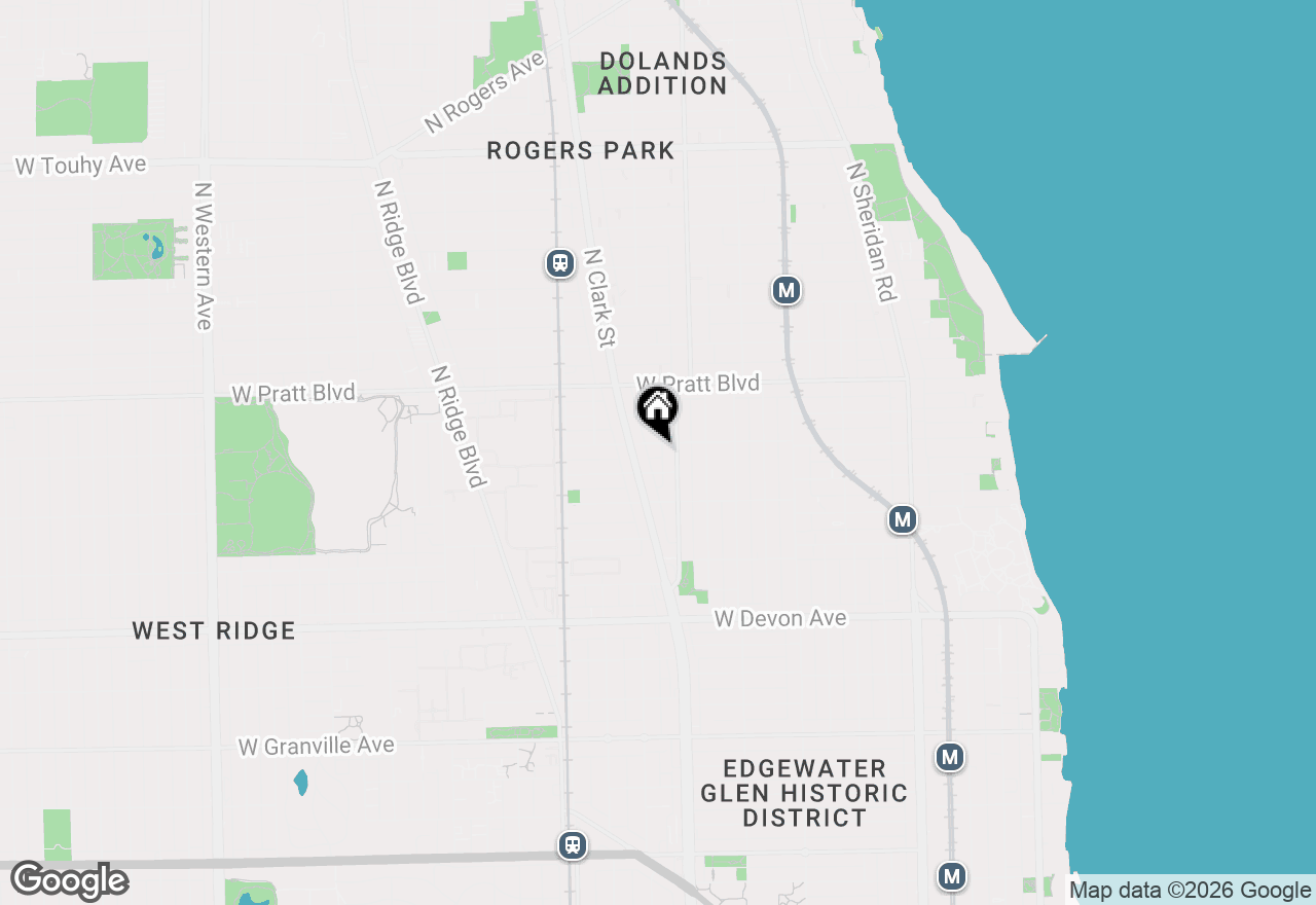 Map of 1621 W North Avenue #2E, Chicago, IL 60622