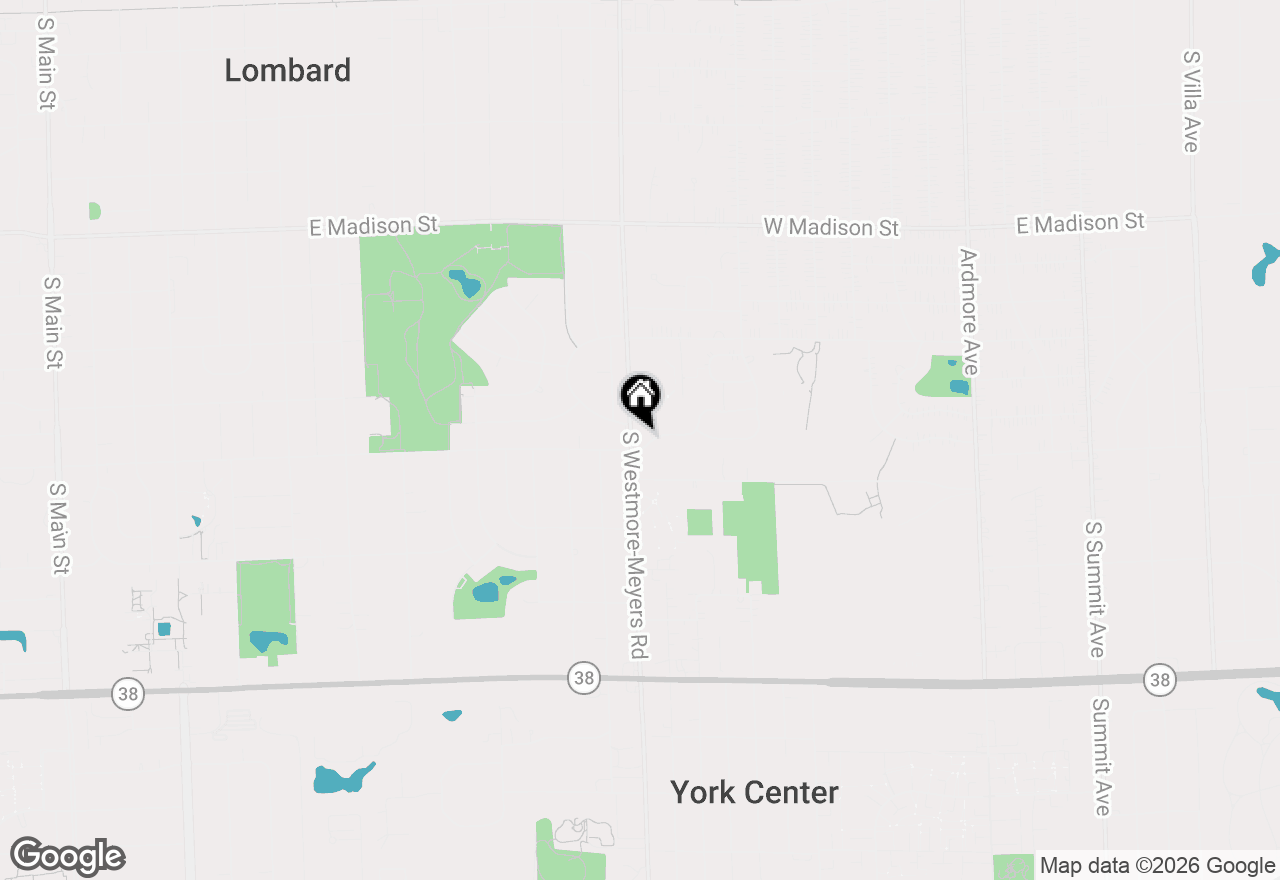 Map of 1008 E Wilson Avenue #1008, Lombard, IL 60148