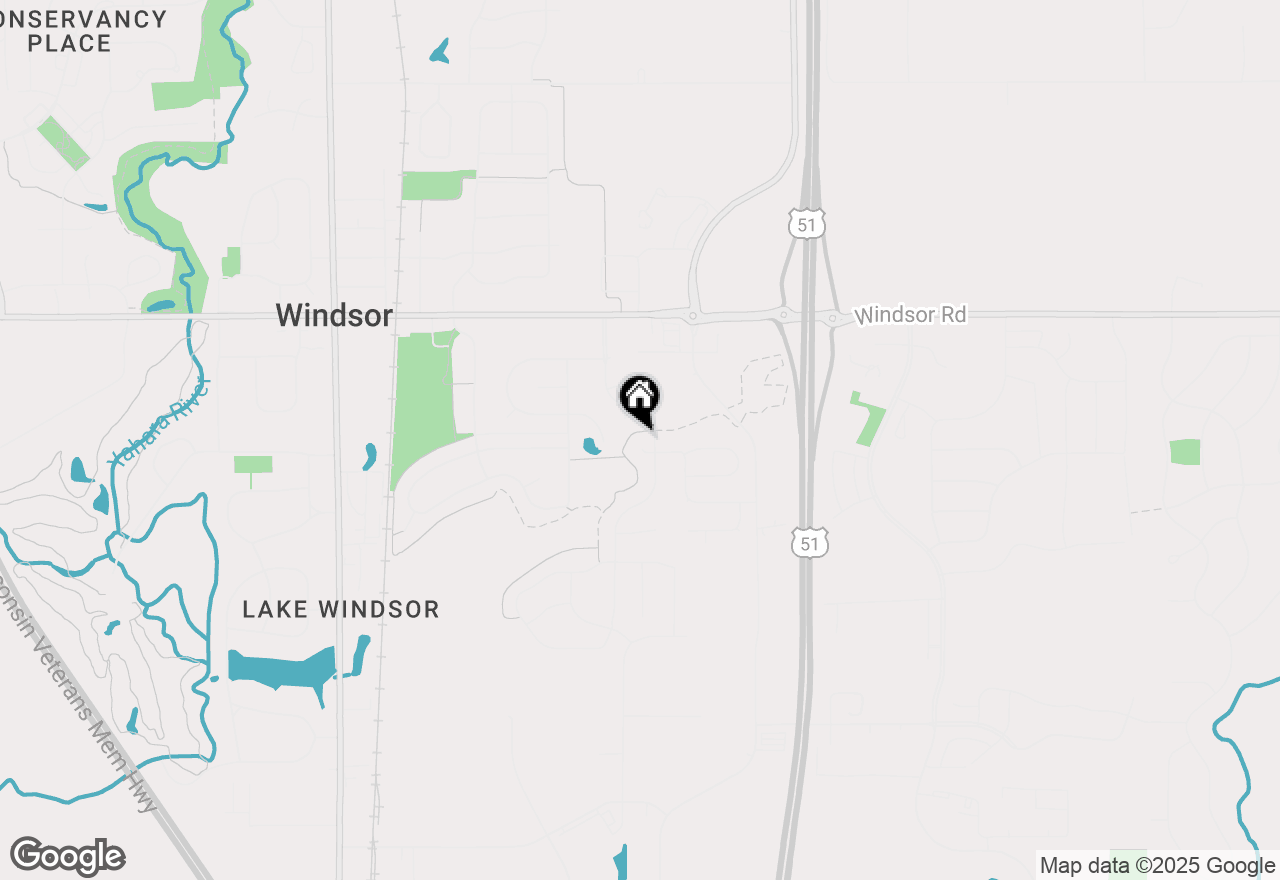 Map of 4312 Autumn Fields Road, Windsor, WI 53598