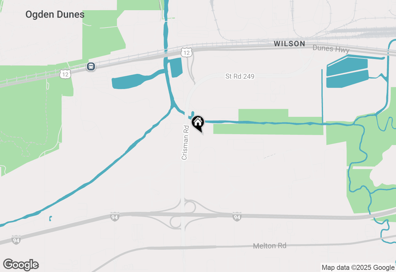 Map of 1424 Burns Drive, Portage, IN 46368