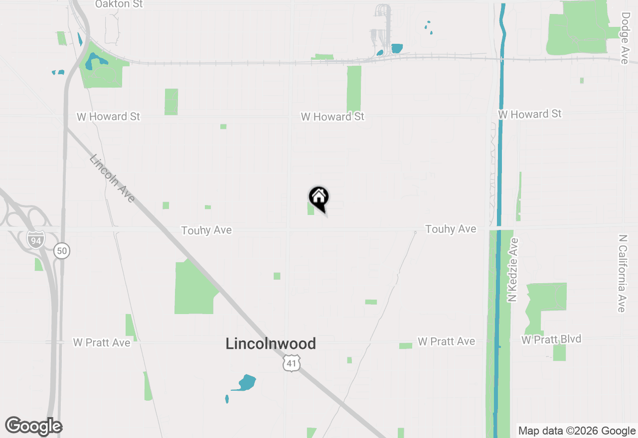 Map of 7225 N East Prairie Road, Lincolnwood, IL 60712