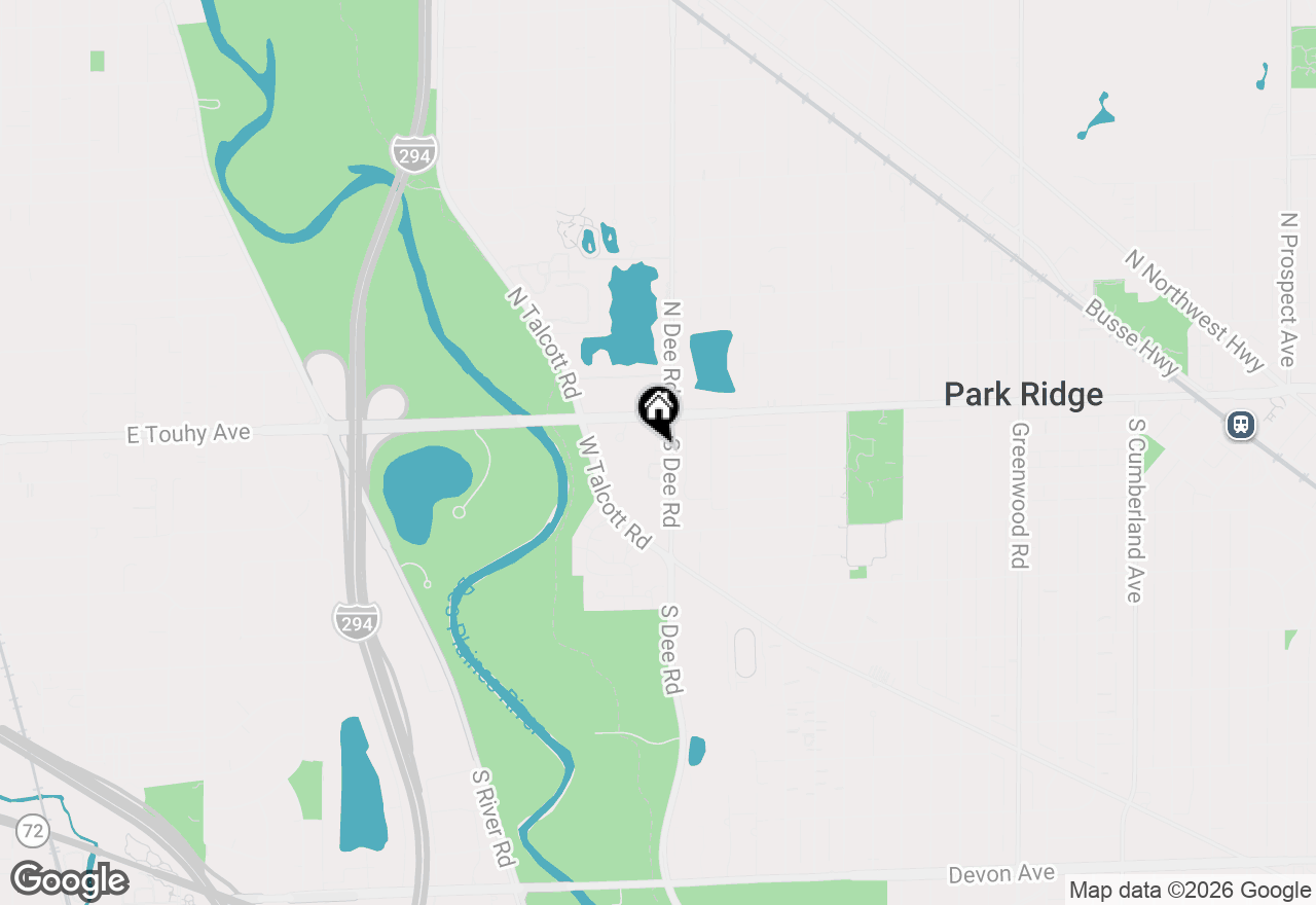 Map of 60 S Dee Road #G, Park Ridge, IL 60068