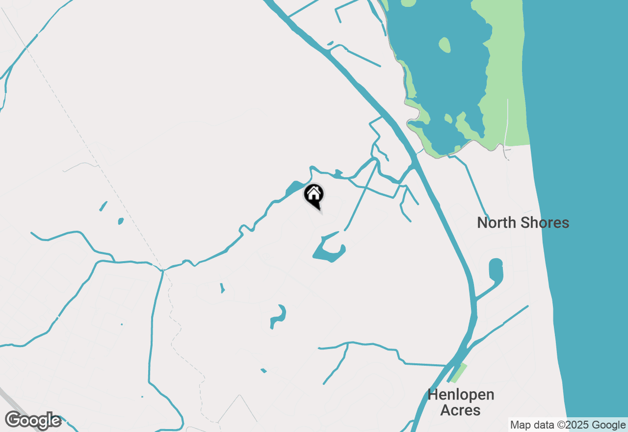 Map of 6 Gordons Pond Drive, Rehoboth Beach, DE 19971