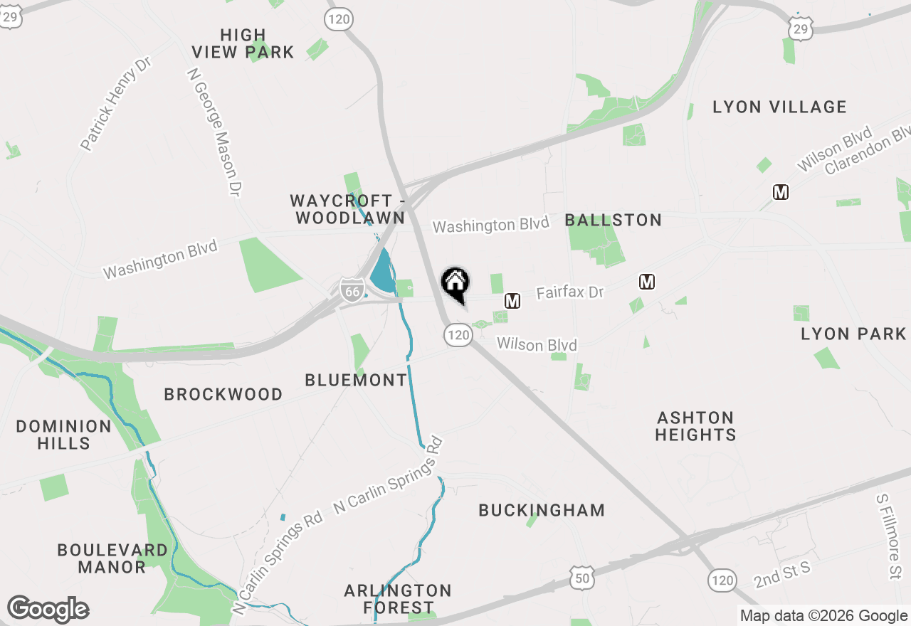 Map of 851 N Glebe Road #706, Arlington, VA 22203