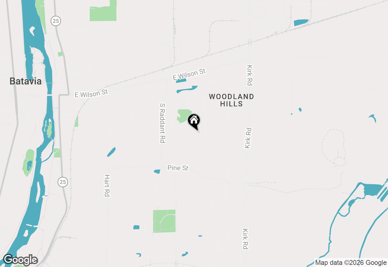 Map of 1134 Wintergreen Court, Batavia, IL 60510
