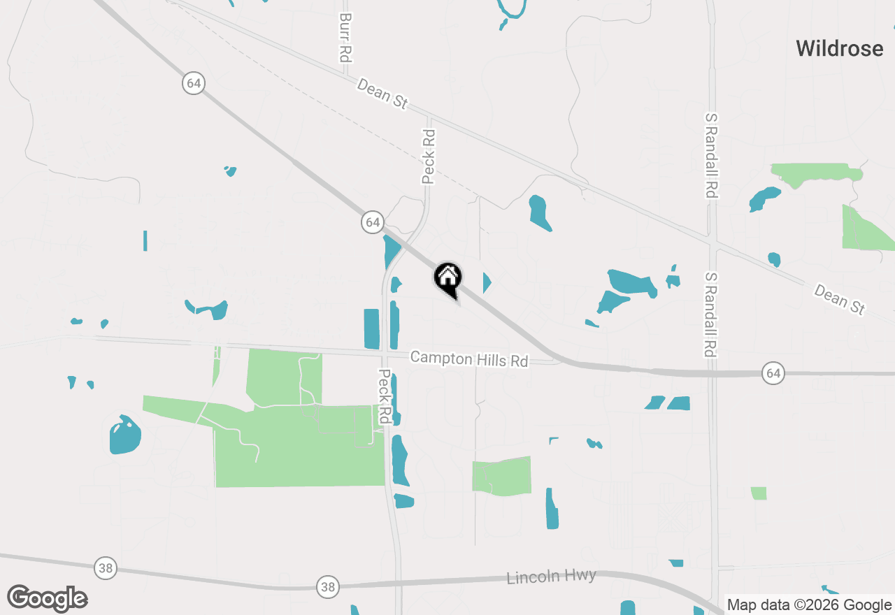 Map of 3201 Renard Lane, St. Charles, IL 60175